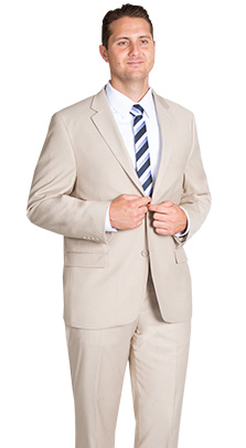 Tan/Beige Classic Fit Suit